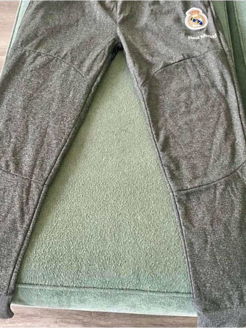 Official Real Madrid gray joggers/sweatpants. Men’s size L